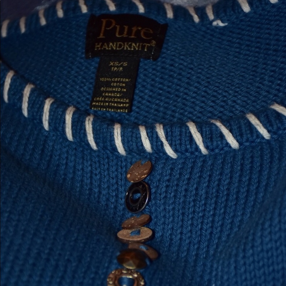Blue sweater